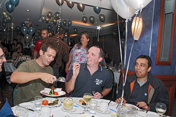 Josh Passenger, Simon McBride, Sartaj Chhabra ,  | DSTC Farewell Symposium, 28 July 2005  | 