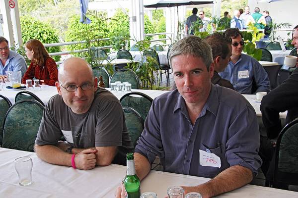 Tim Mansfield, Ted McFadden,  | DSTC Farewell Symposium, 28 July 2005  | 