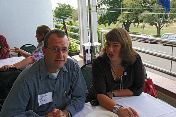 John Humm, Linda Bird,  | DSTC Farewell Symposium, 28 July 2005  | 
