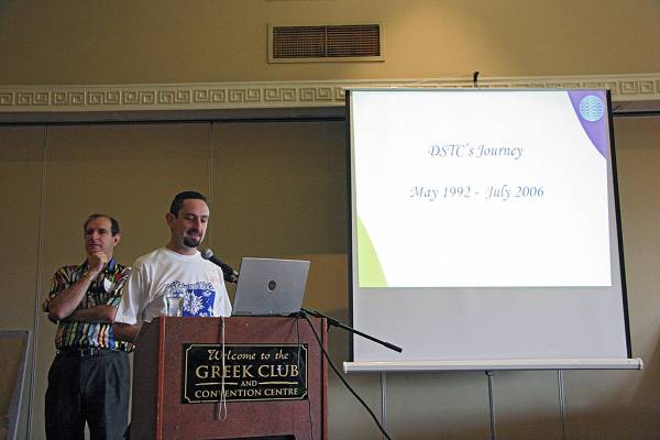 Mark Gibson, Keith Duddy,  | DSTC Farewell Symposium, 28 July 2005  | 