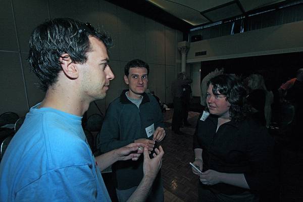 Ronnie Schroeter, Michael Henderson, Suzanne Little,  | DSTC Farewell Symposium, 28 July 2005  | 