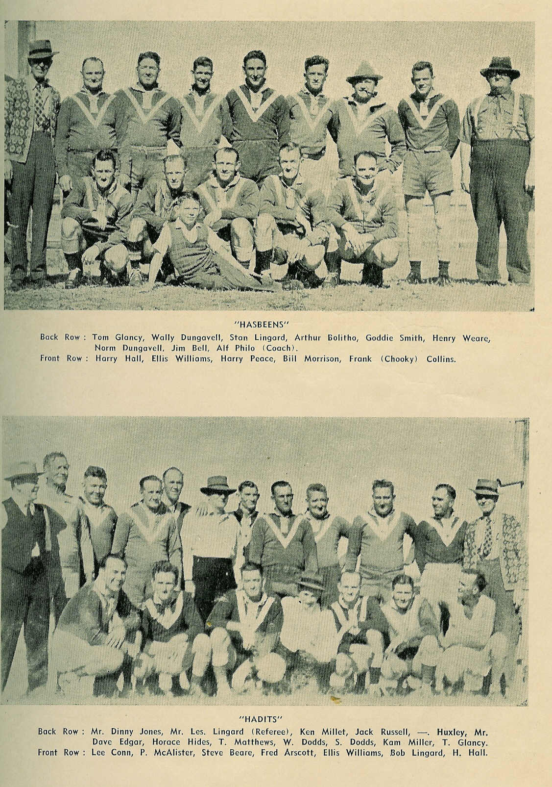 Hasbeens and Haddits