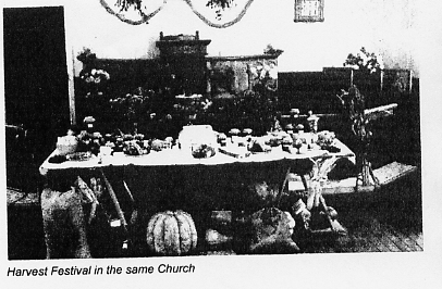 Harvest festival in Tallegalla Primitive Methodist