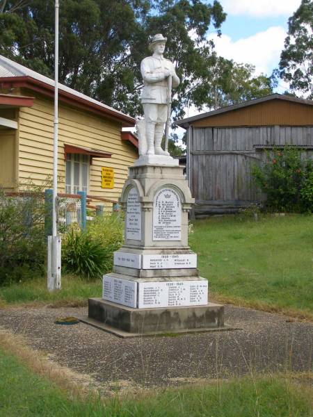 Brooweena War Memorial, Woocoo Shire  |   | 