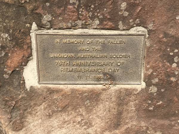 75th anniversary of fallen and unknown soldier remembrance day  | Burleigh War Memorial, Gold Coast City  | 