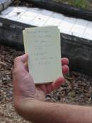 
George EATON
15 Jan 1899
aged 64

wife
Elizabeth
18 Mar 1917
aged 88

Albany Creek Cemetery, Pine Rivers


