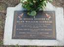 
Alan William SCHWEDE
B: 14 Aug 1929
D: 10 Feb 2002
aged 72

Albany Creek Cemetery, Pine Rivers

