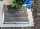 
Stella Glenda SITARZ
26 Aug 2004
aged 59
wife of Jon
mother of Kate, Ben

Albany Creek Cemetery, Pine Rivers

