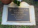 
Cecil Robert VICKERY

Albany Creek Cemetery, Pine Rivers

