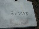 
R E WOOD

Albany Creek Cemetery, Pine Rivers

