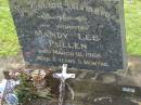 Mandy Lee PULLEN,
daughter,
died 12 March 1965 aged 3 years 8 months;
Appletree Creek cemetery, Isis Shire