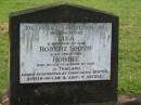 Lina SMITH,
sister;
Robert SMITH,
brother-in-law;
Robbie SMITH,
died prisoner of war in Thailand;
remembered by sister, sister-in-law, aunt E. NATZKE;
Appletree Creek cemetery, Isis Shire