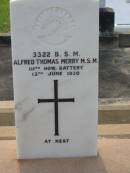 Alfred Thomas MERRY,
died 13 June 1930;
Appletree Creek cemetery, Isis Shire