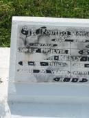 Janet Ogilvie KELLY,
mother,
died 13-12-1963 aged 74 years;
Stephen KELLY,
father,
died 30-8-1968 aged 84 years;
Appletree Creek cemetery, Isis Shire