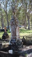 Annie Elizabeth COLTHURST
wife of William Jessop (COLTHURST)
d: 3 Jul 1924 aged 56
Mervyn Leslie JESSOP
b: 1894
d: 1930
William Alexander JESSOP
b: 1864 Essex
d: 1942?
Atherton Pioneer Cemetery (Samuel Dansie Park)