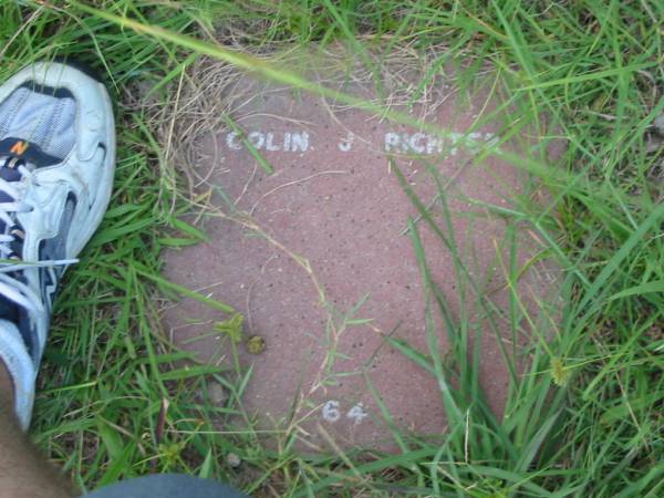 Colin J. RICHTER;  | Barney View Uniting cemetery, Beaudesert Shire  | 
