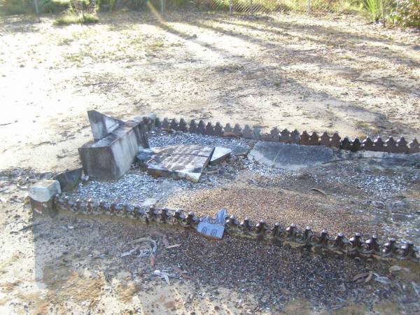 Walter (Bill) GERBER,  | born Switzerland 1882  | accidentally killed 17 Feb 1921 aged 38 years;  | Beerburrum Cemetery, Caloundra  | 