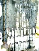 
Charles KRATZMANN, husband father,
died 22 May 1946 aged 67 years;
Emily KRATZMANN, mother,
died 14 July 1952 aged 71 years;
Beerwah Cemetery, City of Caloundra
