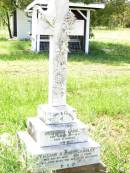 
Hilda May LAMBLEY,
died 19 Aug 1915 aged 9 months;
William Arthur LAMBLEY,
died 8 May 1919 aged 13 years;
both accidents;
Bell cemetery, Wambo Shire
