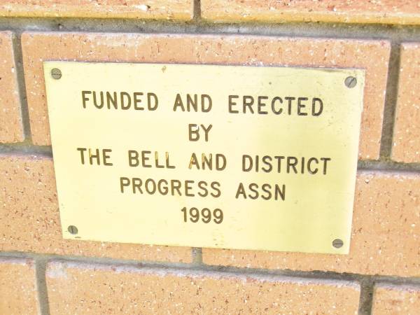 Bell cemetery, Wambo Shire  | 