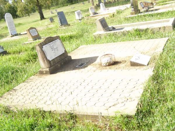 Maurice William HUTFILED,  | son,  | died 17 Nov 1966 aged 23 years;  | Bell cemetery, Wambo Shire  | 