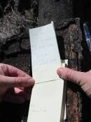 IRA GOTT
SCHNEIDER
geb 3 Apr 1892?
gest D? 28 D?
?Lene? SCHNEIDER
geb UNE?
??
DA...?
Aden? A?
Bethania (Lutheran) Bethania, Gold Coast