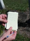 Marie B M SCHILLING
geb 9 Nov 1881
gest 13 Nov 1881
Bethania (Lutheran) Bethania, Gold Coast