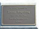 Trevor REGELING
B: 25 Jul 1944
D: 13 Nov 2000
Bethania (Lutheran) Bethania, Gold Coast