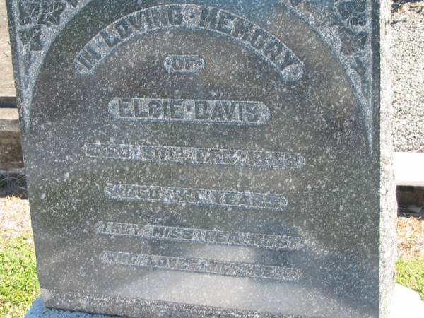 Elgie DAVIS  | 30 Dec? 1942  | aged 39  |   | Bethania (Lutheran) Bethania, Gold Coast  | 