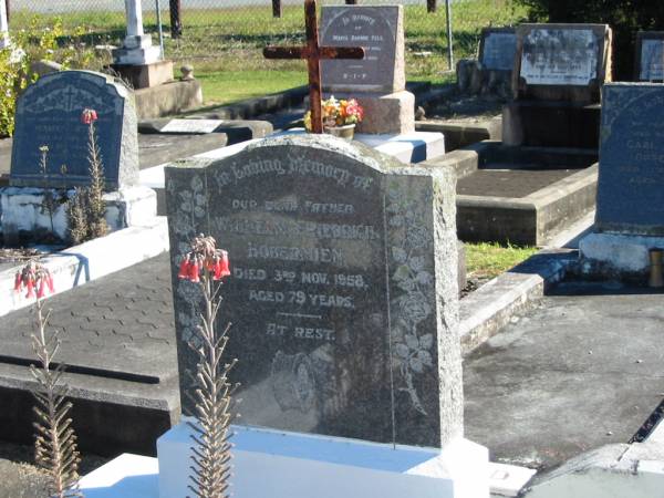 Wilhelm Friedrich BOBERMIEN  | 3 Nov 1958  | aged 79  |   | Bethania (Lutheran) Bethania, Gold Coast  | 