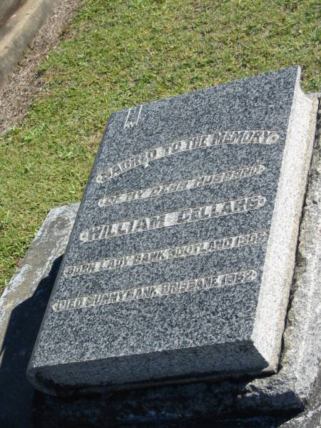 William CELLARS  | B: Lady Bank, Scotland, 1906  | D: Sunnybank, Brisbane, 1962  |   | Bethania (Lutheran) Bethania, Gold Coast  | 