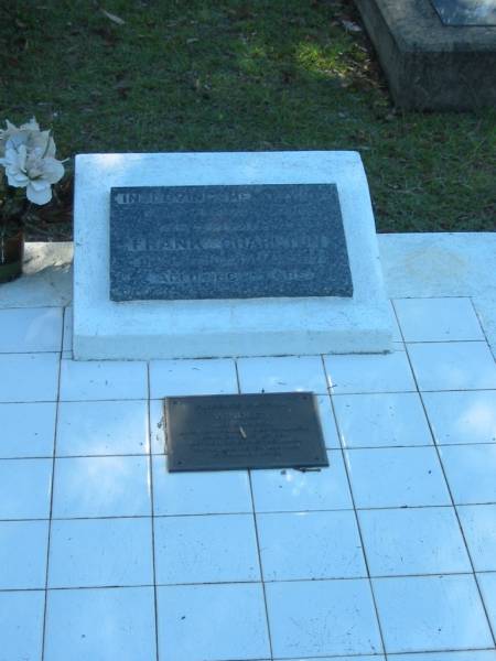 Frank CHARLTON,  | husband father,  | died 26 July 1967 aged 86 years;  | Florence Isabella WINDLEY (nee CHARLTON),  | wife of Ron,  | born 13-7-1920,  | died 29-8-1980,  | mother of Christine, Mark, Wayne, Peter & Nan;  | Blackbutt-Benarkin cemetery, South Burnett Region  | 