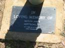 Mervyn James HOFFSCHILDT,
14-1-1925 -4-7-2003;
Blackbutt-Benarkin cemetery, South Burnett Region