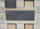 Warren Francis FORMAN,
6-9-1951 - 6-6-2002;
Blackbutt-Benarkin cemetery, South Burnett Region