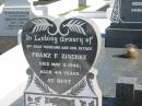 Franz F. ZISCHKE,
died 9 May 1946 aged 44 years,
husband father;
Apostolic Church of Queensland, Brightview, Esk Shire