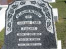Gustav Carl ZISCHKE,
died 1 Nov 1954 aged 81 years;
Apostolic Church of Queensland, Brightview, Esk Shire