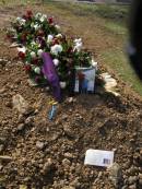 
[Daniel Benjamin Gresley EAST,
buried 20 Dec 2006,
aged 17 years;
Toby Adam Gresley EAST,
buried 20 Dec 2006,
aged 12 years;
brothers died together in a car accident]
[a href="East-brothers.pdf"Newspaper articlea];
Brookfield Cemetery, Brisbane
