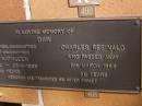
Mary Kathleen DAW,
mother grandmother great-grandmother,
27-7-1912 - 23-6-1999 aged 86 years;
Charles Reginald DAW,
died 5 March 1963 aged 56 years;
Brookfield Cemetery, Brisbane
