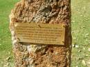 plaque for 76 Dutch nations killed in air raid 3 Mar 1942
Pioneer Cemetery - Broome