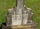 Thomas YERBY,
died 8 Oct 1923 aged 63 years;
Brooweena St Marys Anglican cemetery, Woocoo Shire