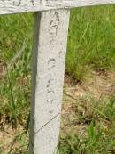 Mary COUNTER;
Brenda Jane MCINTOSH,
died 1946 aged 9 days;
Brooweena St Marys Anglican cemetery, Woocoo Shire