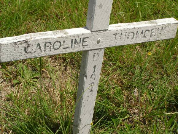 Caroline THOMSEN,  | died 1933;  | Brooweena St Mary's Anglican cemetery, Woocoo Shire  | 