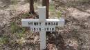
Henry BROAD
b: 1916
d: 1918
Bunya cemetery, Pine Rivers
