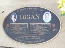 
Deidree Joan (Freddy) LOGAN,
31-1-1960 - 11-6-1999 aged 39 years,
wife of Greg,
mother of Troy, Douglas, Peter & Daniel;
Gregory Edward (Greg) LOGAN,
5-2-1957 - 15-4-2001 aged 44 years,
tragically taken,
husband of Deidree,
father of Troy, Douglas, Peter & Daniel;

research contact: Jan HOGER
Deidree Joan LOGAN (GROVES)

Caffey Cemetery, Gatton Shire

