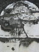 
Anne wife of Henry LOVE died 15 Aug 1916 aged 39? years;
Chambers Flat Cemetery, Beaudesert
