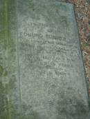 Edmund Blucher UHR
sergeant at arms in legislative
assembly of this colony
died 13th July 1874
aged 59 years
Christ Church (Anglican), Milton, Brisbane