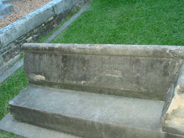 grandchild Lucy Elizabeth Stanley infant daughter of William & Gertr???? DREW died 28 ?? 1866 aged 11 months?,  | Christ Church (Anglican), Milton, Brisbane  | 