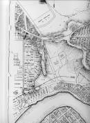 General Cemetery (Paddington) from map of Brisbane dated Feb 1874