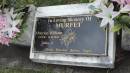 
Maurice William MURFET
b: 3 Sep 1941
d: 16 Oct 2005
father of Derek Brendan Janine Nigel

Cooloola Coast Cemetery

