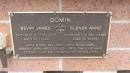 
Bevan James DOMIN
b: 6 Dec 1935
d: 12 Aug 2012 aged 76

Glenda Anne DOMIN
b: 10 Sep 1937
d: 30 Nov 2009 aged 72

Cooloola Coast Cemetery

